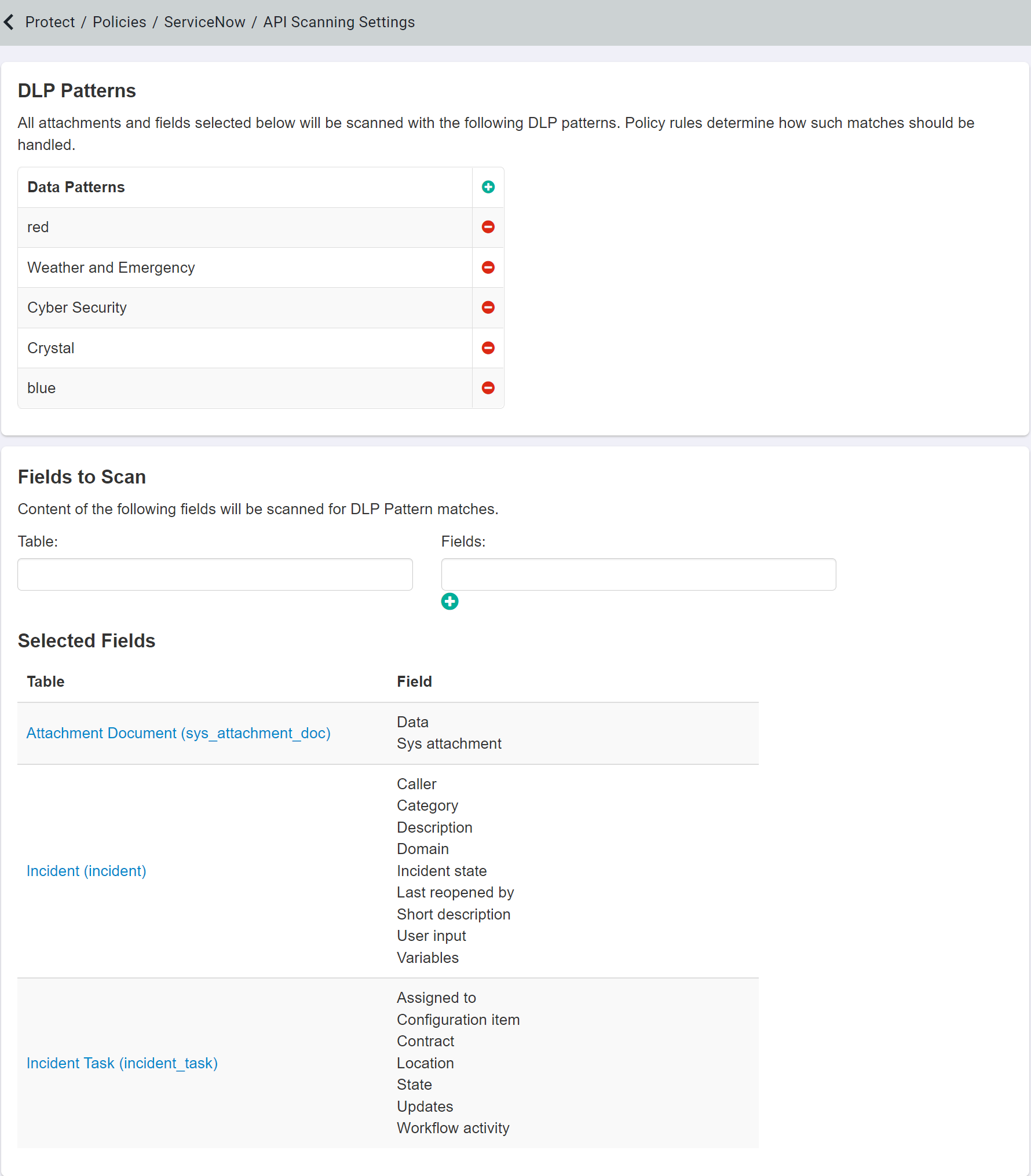 Configuring API access for ServiceNow